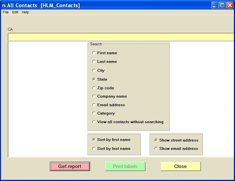 Label printing software! Print mailing address labels/envelopes Home or business gallery