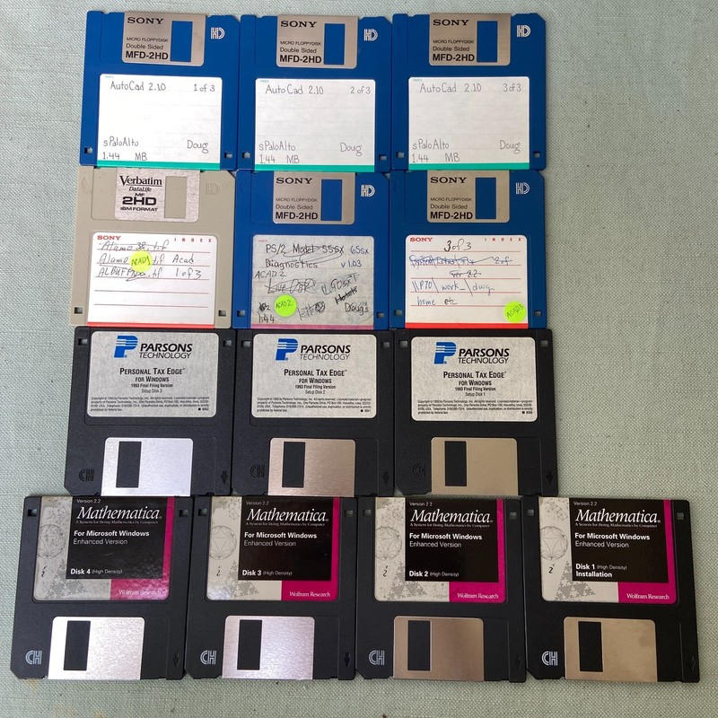 Software Lot 3.5” Planix Home Autocad Mathematica MathCad DesignCad SolidBuilder gallery