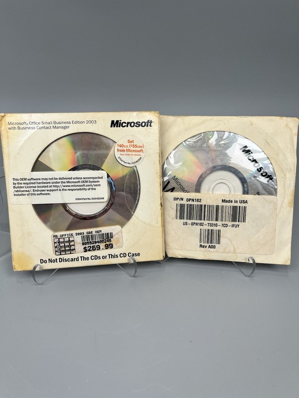 Microsoft Office Small Business 2003 & Works 8.5 – Windows PC w/ Product Key