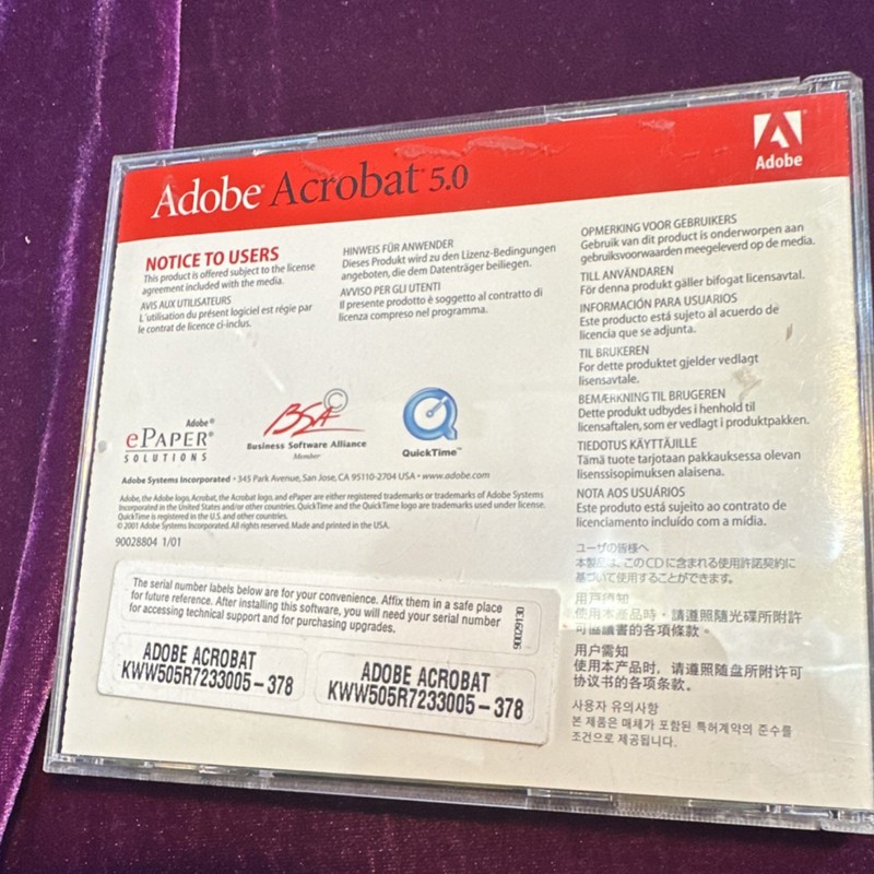 Adobe Acrobat 5.0 Document Management Software CD for Windows gallery