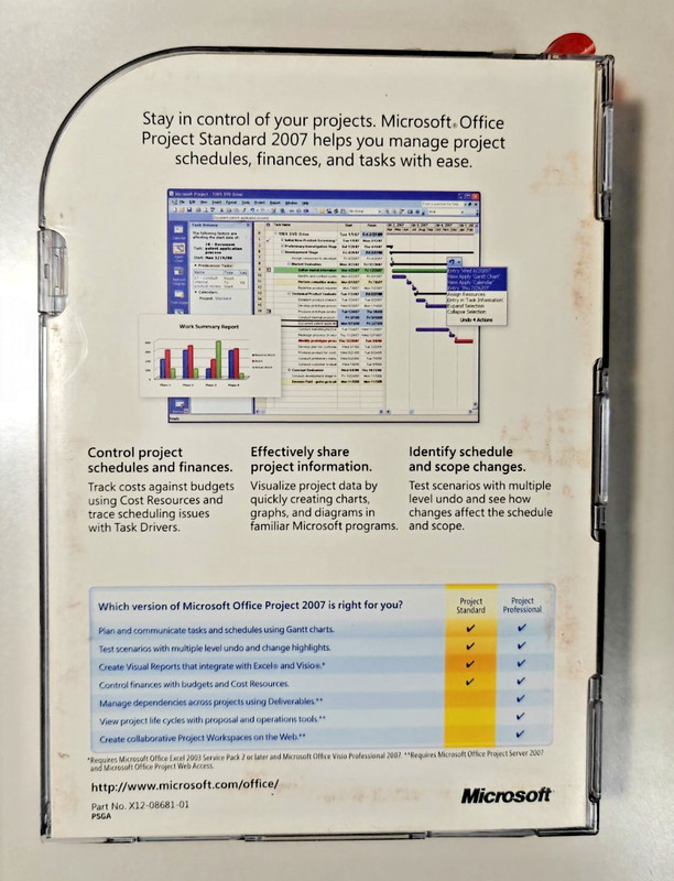 Microsoft Office Home and Student 2007 with Project and Visio 2007 gallery