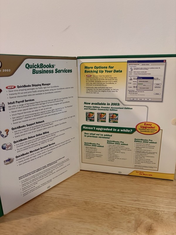 INTUIT QuickBooks Pro 2003 Financial Software Small Business gallery