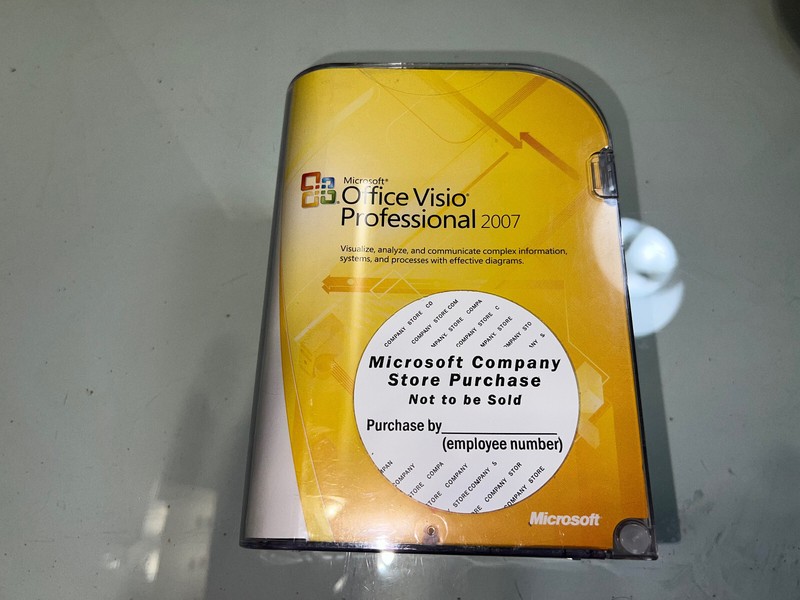 Microsoft Office Visio Standard 2007 Retail w/Product Key