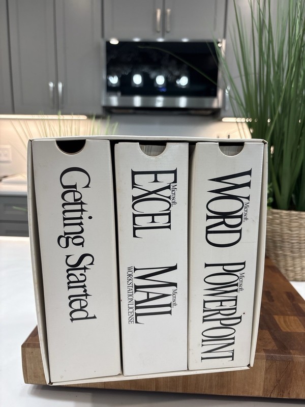 Vtg Microsoft Office 4.2.1 Macintosh Complete Floppy Set Box Manuals gallery