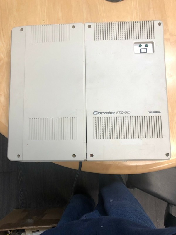 Strata TK40 Full Phone System with 14 Phones and 2 Reception Phones