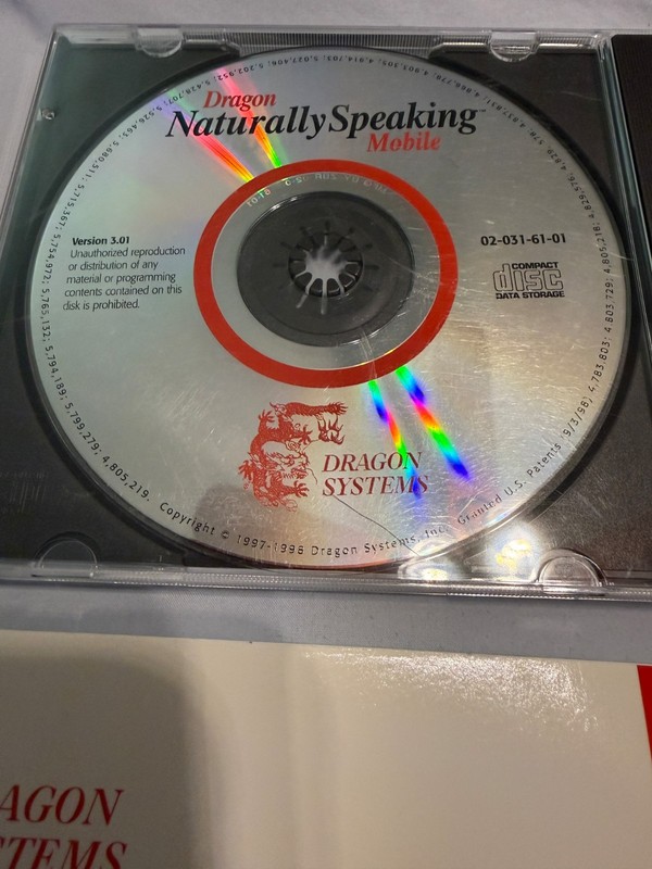 Vintage Dragon Naturally Speaking Mobile 3.01 gallery