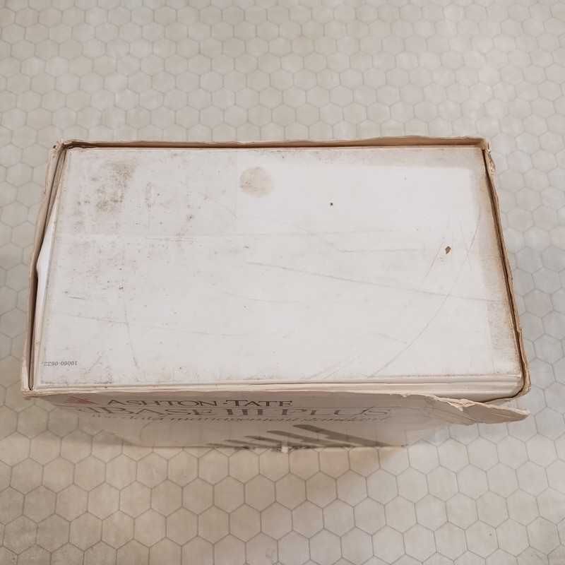 dBase III Plus, Ashton-Tate, 3.5" disks, original box/manuals, database, 1987! gallery