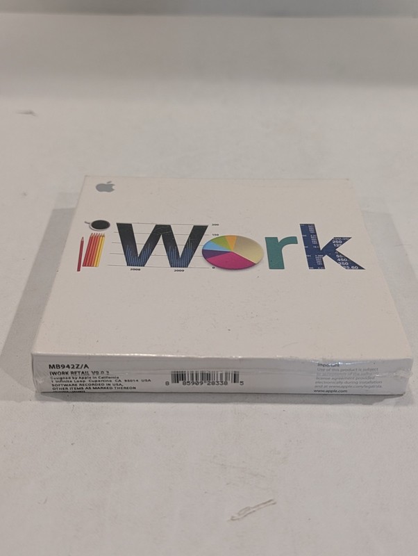 Apple iWork 09 Software v9.0.3 Retail Install DVD Mac | NEW SEALED gallery
