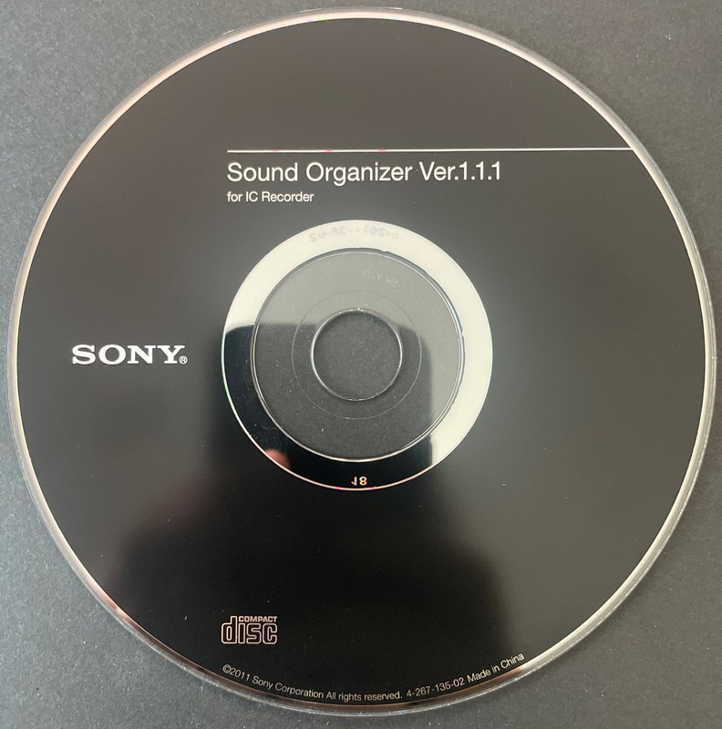 Sony Sound Organizer 1.1.1 PC Software
