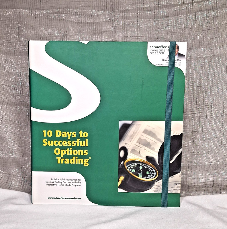 10 Days to Successful Options Trading Bernie Schaeffer DVD / CD