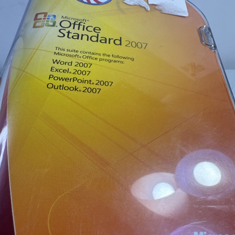 NEW SEALED Microsoft Office Standard 2007 Word Excel 021-08717 Military Edition gallery
