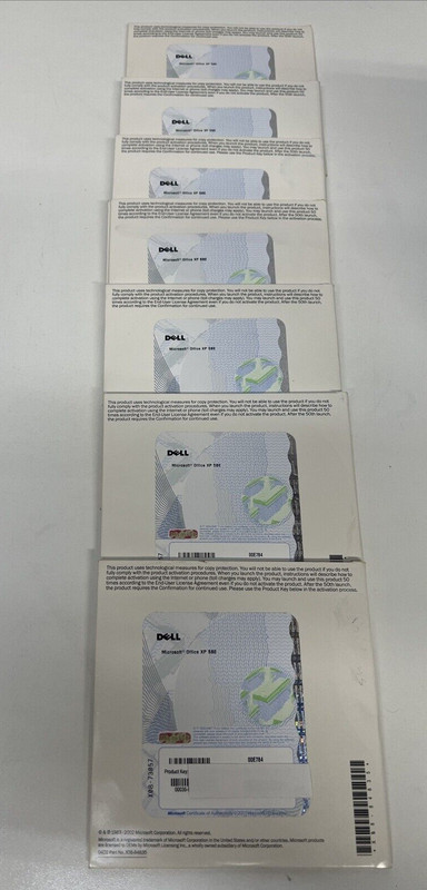 Lot 6x Microsoft Office XP SBE Small Business Edition W/Key PC Computer Software gallery