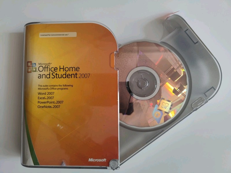 Microsoft Office Home and Student 2007 DVD