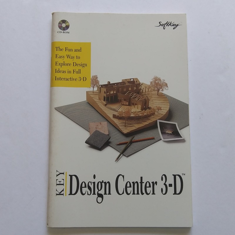 Softkey Key Design Center 3-D-Explore Design Ideas in Full Interactive 3D Manual