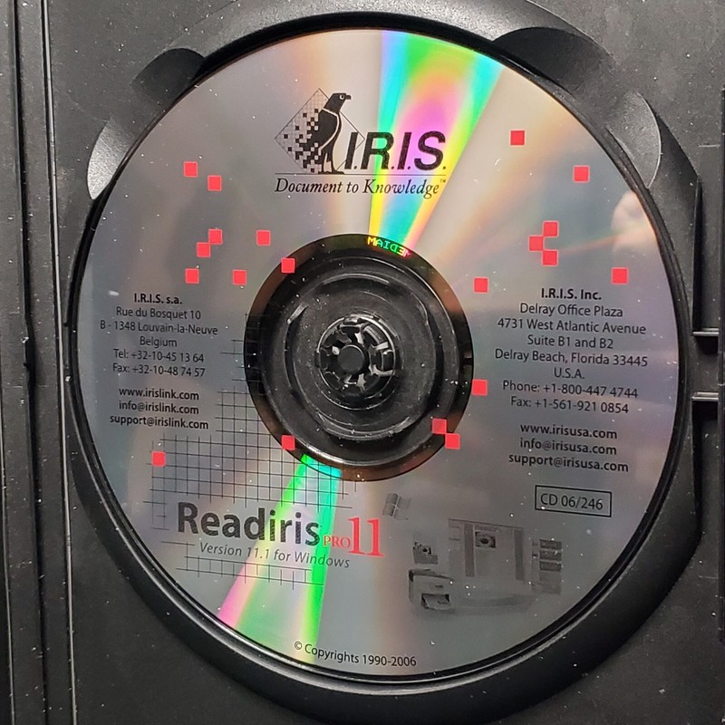 2006 Readiris Pro 11 Version 11.1 For Windows Word PDF Excel Email And Many More gallery
