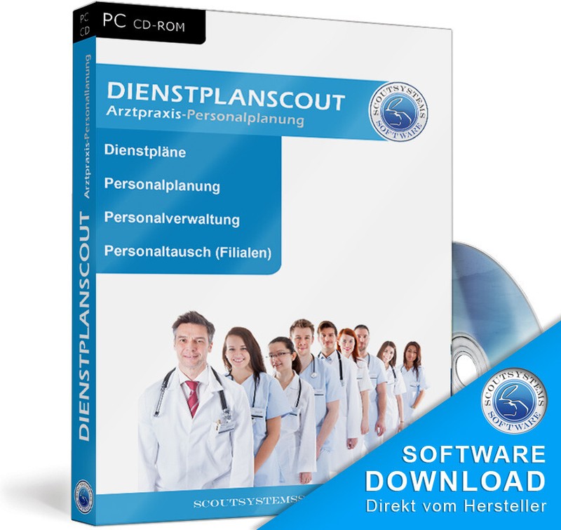 Software für Ihre Arztpraxis,Personal planen,Dienste,Dienstplan erstellen, EDV