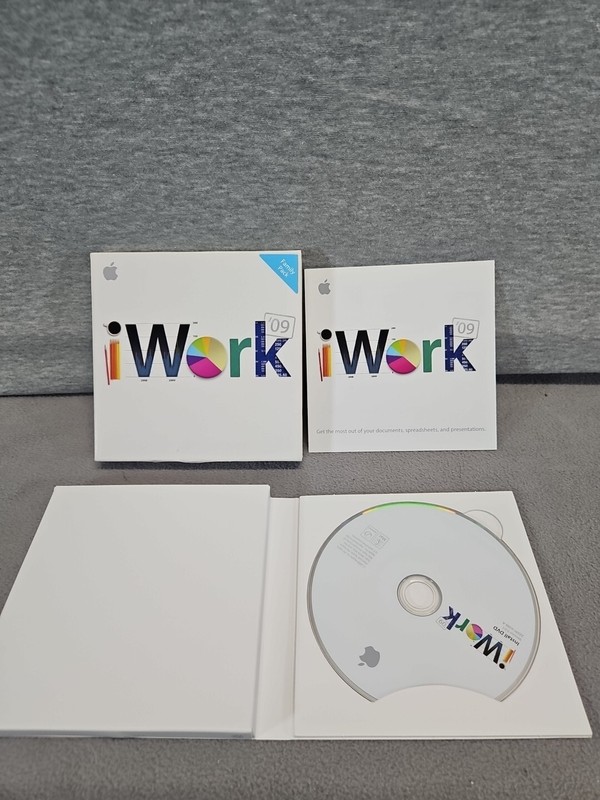 iWork 09 Apple Software (2s2)
