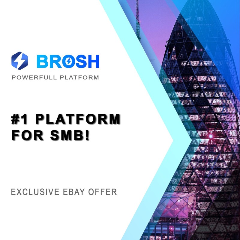 BROSH CRM – the #1 unified sales and marketing automation platform for SMB!