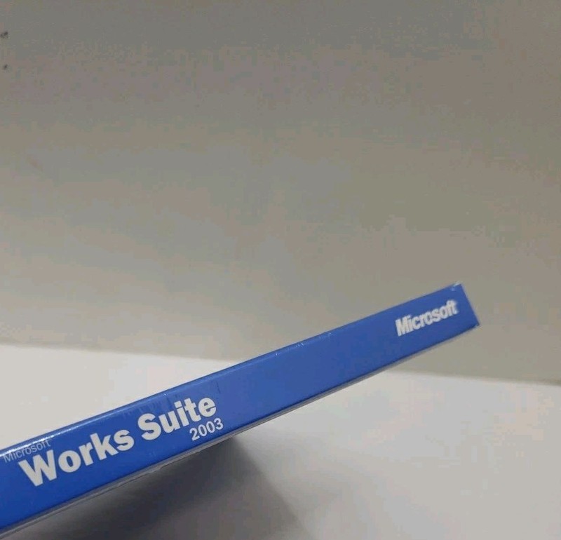 Microsoft Works Suite 2003 - Comes With Product Key New Sealed - Quick Shipping gallery