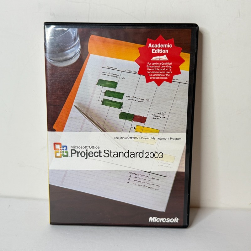 Microsoft Office Project Standard 2003 w/ Product Key OPEN BOX *BUY 2 GET 2 FREE