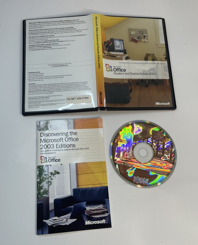 Microsoft Office Student and Teacher Edition 2003 – 50300323 with Product Key