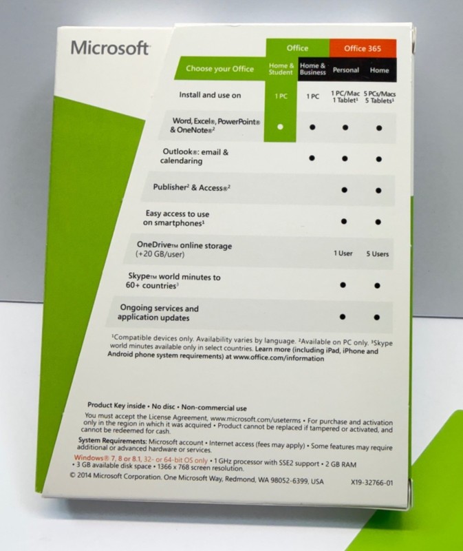 Microsoft Software Office Home & Student 2013 Product Key CARD ONLY Version gallery