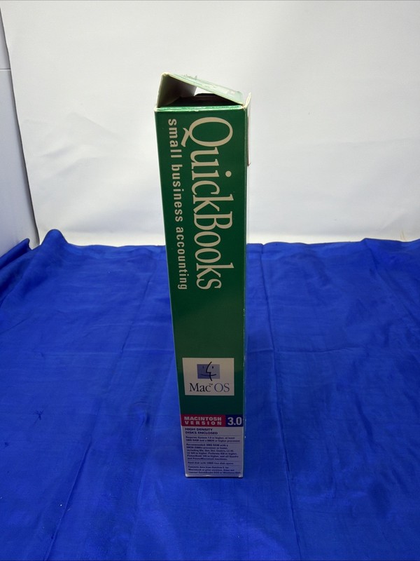QuickBooks for Macintosh Version 3.0 Floppy Disk Vintage Accounting Software gallery