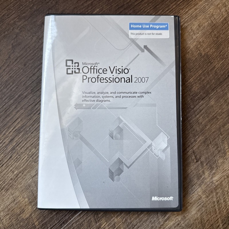 Microsoft Office Visio Professional 2007 Edition w/ Product Key