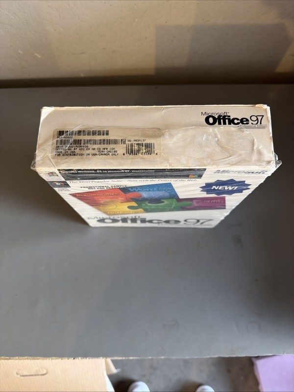 Microsoft Office 97 Professional Edition Wrapper Is Coming Off gallery