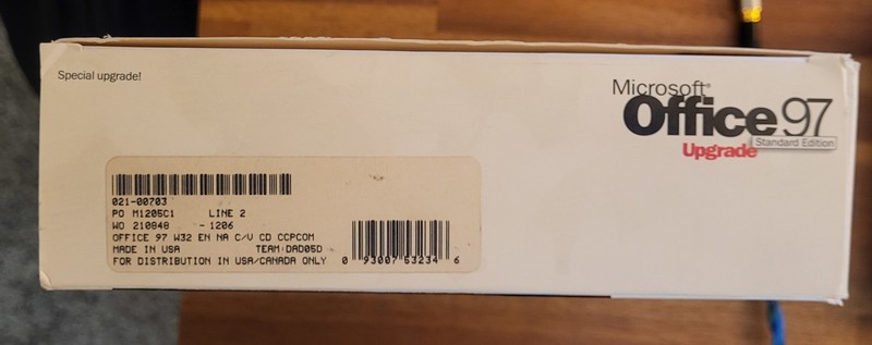Microsoft Office 97 Standard Edition Windows Upgrade PC, 1996 Big Box gallery