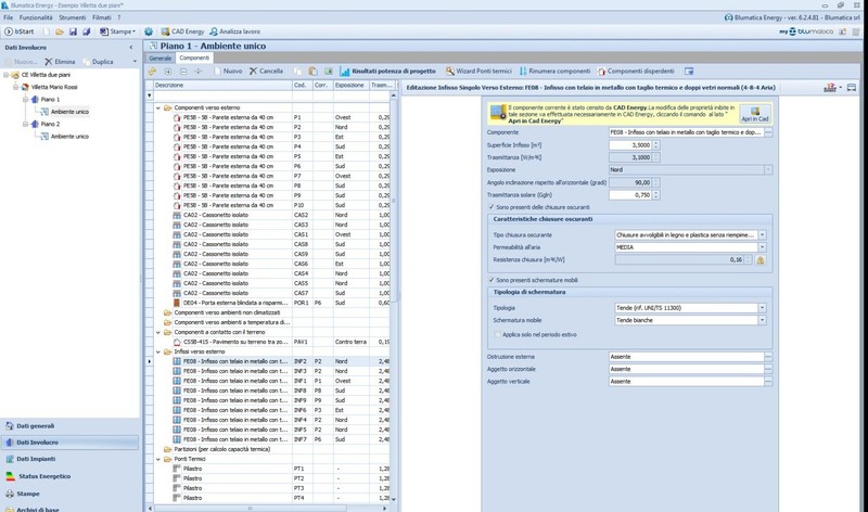BLUMATICA ENERGY CAD - Energy Analysis - APE gallery