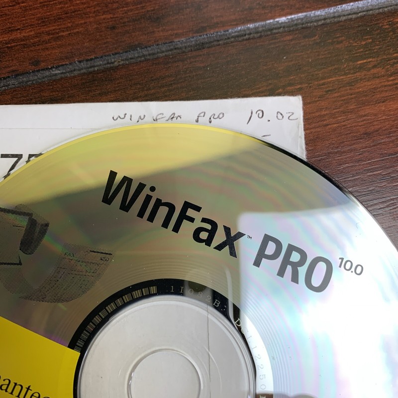 SYMANTEC WinFax Pro VERSION 10 Windows 2000 NT 98 95 gallery