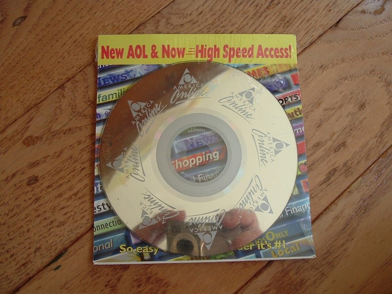 America OnLine Sealed Original disk from 1990s. Novelty/Historical/Collectors CD