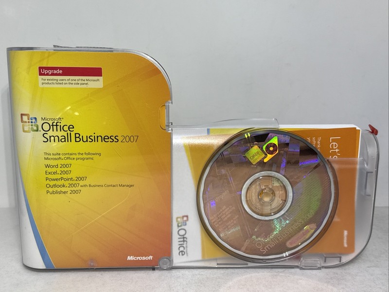 Microsoft Small Business 2007 (Retail) (1 User/s) – Upgrade for Windows…