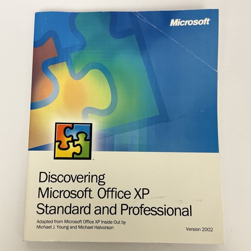 Microsoft Office XP Professional Version 2002 2 Discs with Product Key & Book gallery