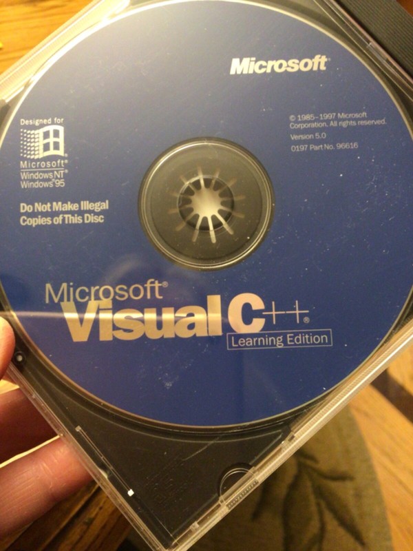 Microsoft Visual C++ Learning Edition Version 5.0 Windows 95 or NT 0197 96557 gallery