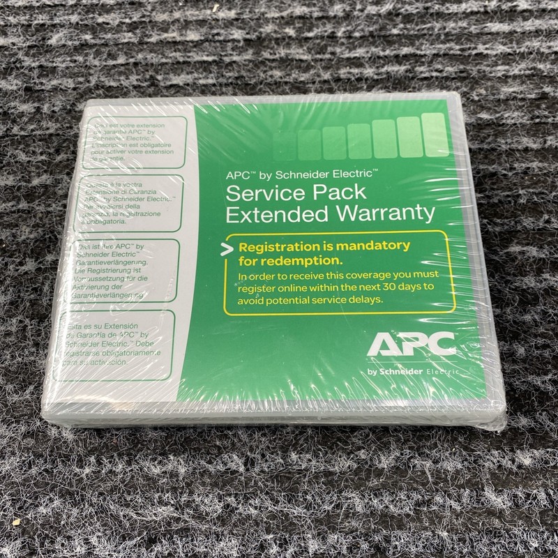APC Extended Warranty Service Pack WBEXTWAR3YR-SP-02