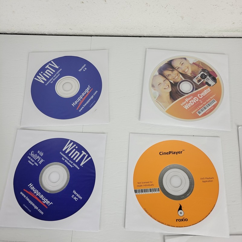 Operating CDs For Microsoft WinTV Moxa Software Hero Multimedia Suite CinePlayer gallery