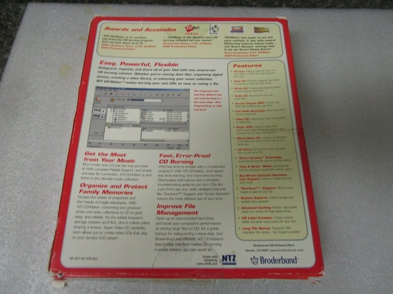 NTI CD-Maker 749653000264 Big Box Retail - Factory Sealed/New gallery