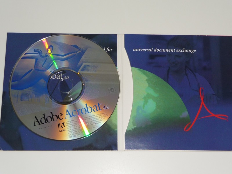 Adobe Acrobat 4.0 for Macintosh CD and sleeve gallery