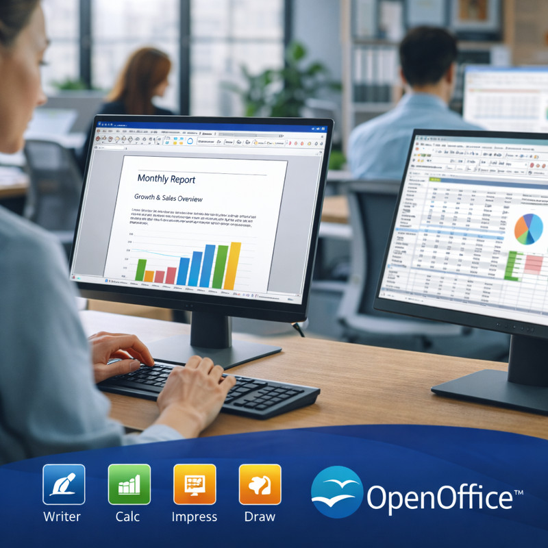 Apache OpenOffice Ultimate Version USB + DVD | Office Suite for Windows gallery