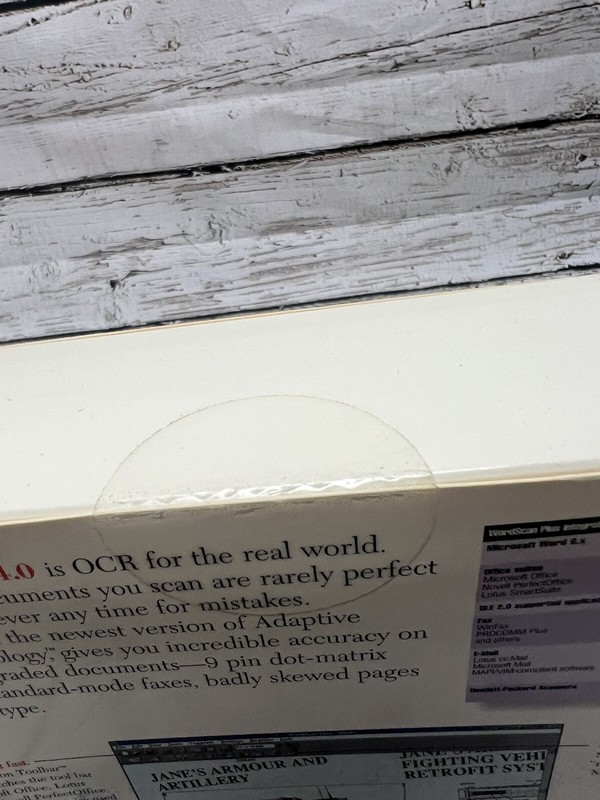 VTG Word Scan Plus Version 4.0 Calera Microsoft Windows Floppy Disk - Brand New gallery