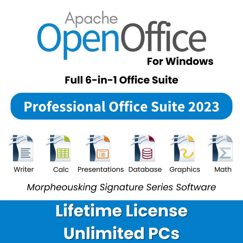 Open Office Home and Student 2023 for MAC – Office Software Suite on CD-ROM