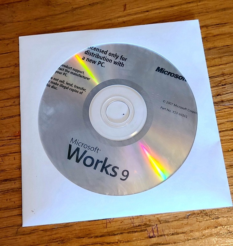 Microsoft Works 9 2007