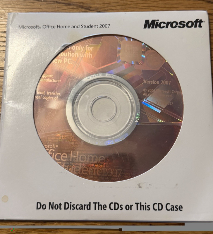 Microsoft Office Home & Student 2007 OEM CD for Windows English gallery