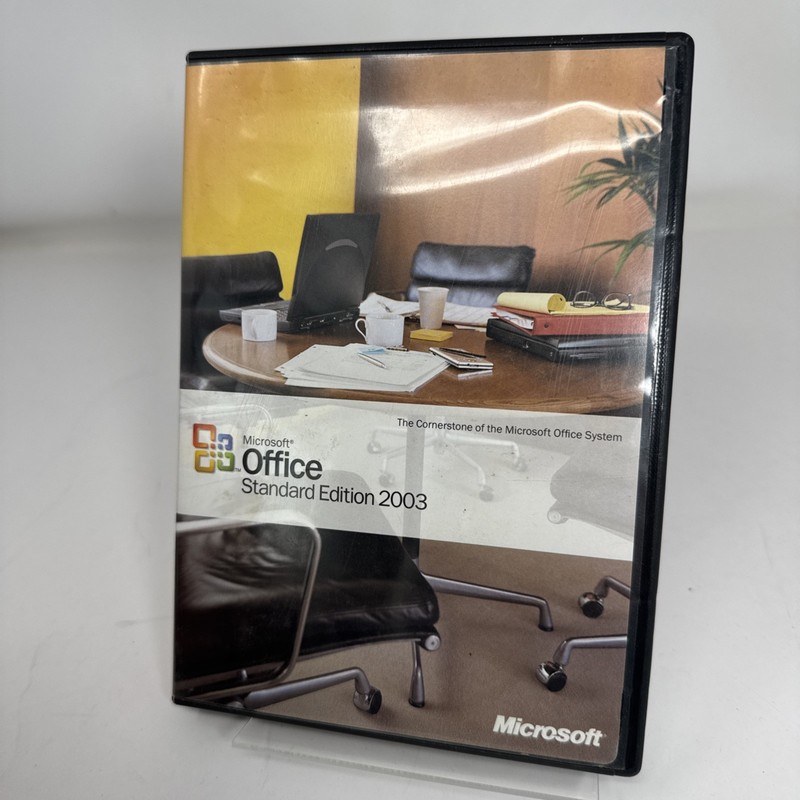 Microsoft Office Standard Edition 2003 w/ Product Key MINT DISC