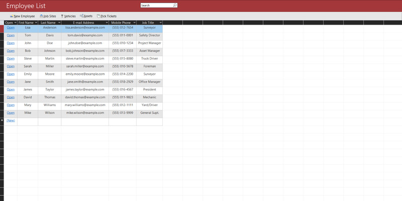 Custom Asset Tracking & Pick Ticket Management System for Construction Teams gallery