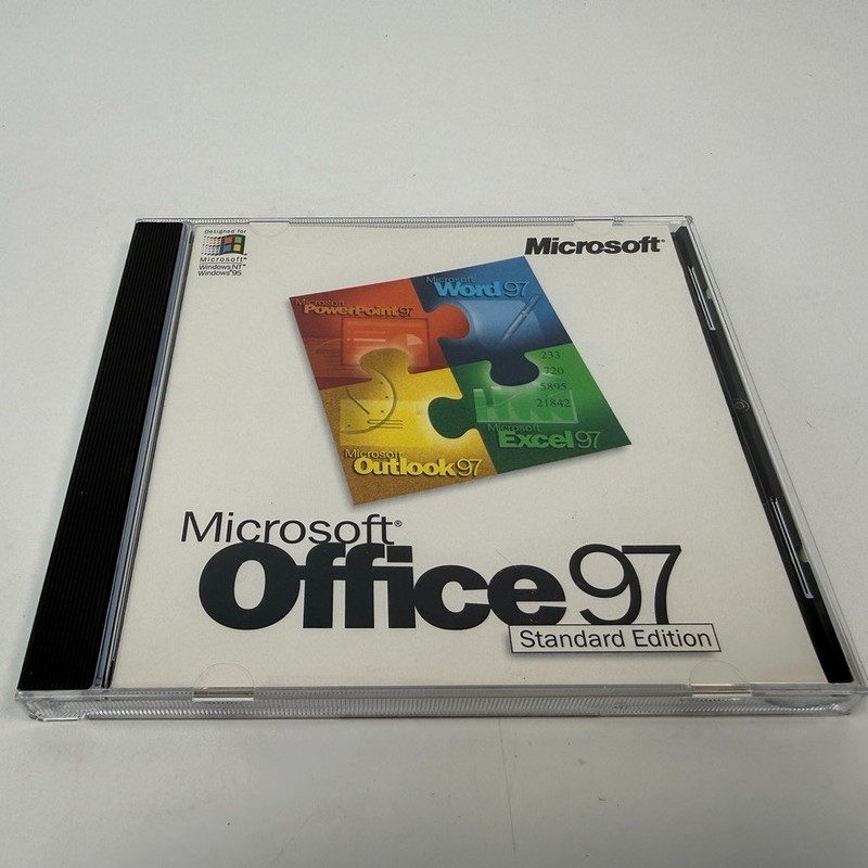 Microsoft Office 97 Standard UPGRADE – Word Excel PowerPoint Access Outlook