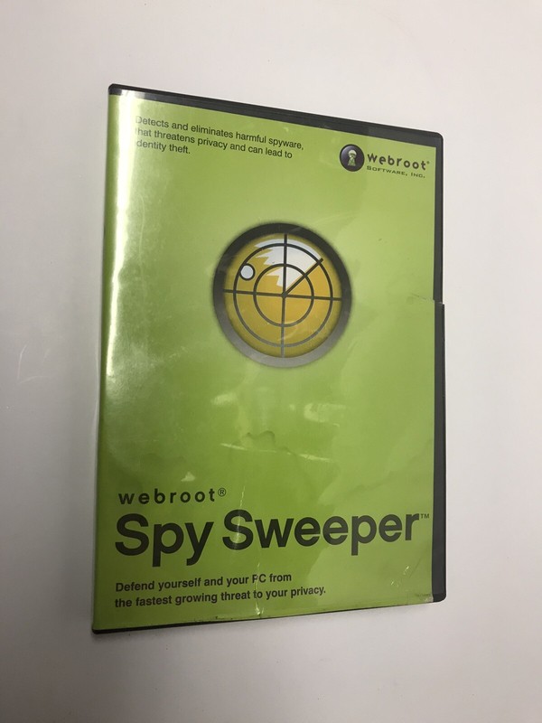 Webroot Spy Sweeper(CD-ROM) 2003-2004 With Key Code – Spyware Detection