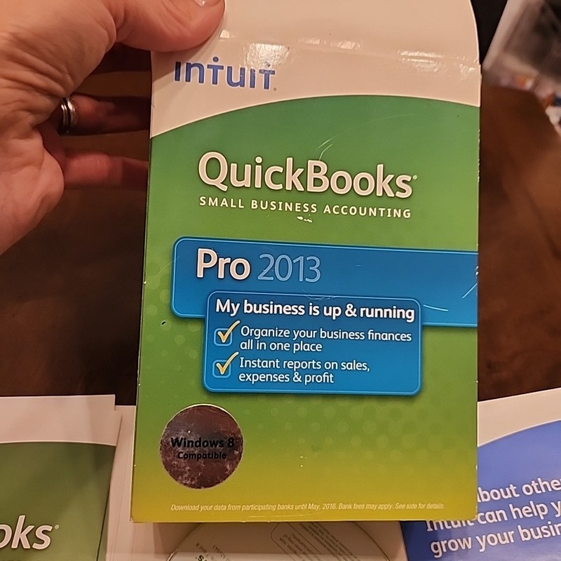 Quickbooks Desktop Pro 2013 Small Business Accounting Windows 8 Compatible KEY gallery